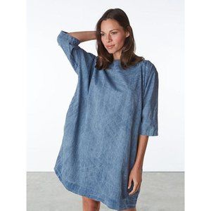 UZI NYC Acid Blue “NOW” Dress